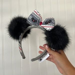 DisneyParks Official Holiday Sweater Minnie Ears